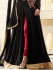 Black color party wear georgette anarkali